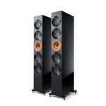 Reference 5 Meta Floorstanding Speakers – Gloss Black Copper
