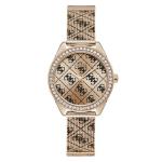 Guess Claudia Womens Trend Rose Gold bronze Watch W1279L3