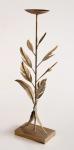 Gold Metal Leaf Candlestick – 54X17CM