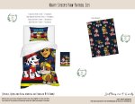 Kids Duvet Set Navy Stripe Paw Patrol