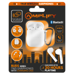 Buds Series True Wireless Earphones With Silicone Accessories - White
