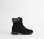 Flat Ankle Boot - 8 / Black