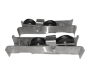 Adjustable Tandum Sliding Door Rollers Pair
