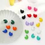 Candy. Candy Color Droplet Design Stud Earrings Cute Simple Style Acrylic Jewelry Trendy Gift For Women Daily Casual