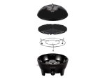 Cadac Citi Chef 40 Black Portable 4 Piece Gas Barbeque Camp Cooker