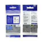 Brother Compatible Tze Labelling Tape 6MM Wide – 8M Long