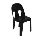 Plastic Party Chairs Black
