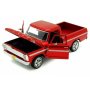 Motormax 1:24 1969 Ford F-100 Pickup Truck Red