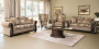 Zanzibar 4 Piece Lounge Suite In Fabric Cream