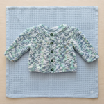 Knitted Baby Jersey – Green