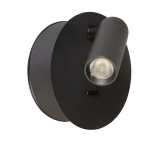 Hilton LED Charge Up Round Wall Light -rechargeable Wall Light - White