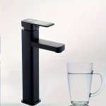 1PC Bench Basin Faucet Black Toilet Hot And Cold Four-sided Washbasin Faucet Household Single Hole Face Basin Faucet Sink Faucet