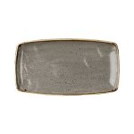 Stonecast - Peppercorn Grey - Oblong Plate - 35CM X 18.5CM 6 - CC-SPGS-OP14.1