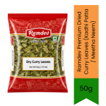 Premium Dried Curry Leaves Kadhi Patta Meetha Neem - Aromatic Dehydrated Culinary Leaves Perfect For Tempering Tadka South Ind