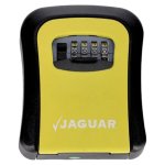 Key Box With 4 Combination Lock Steel Medium Yellow