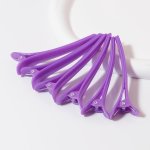 4 6 Pcs Hair Clips For Styling Non-slip Colorful Plastic Duckbill Alligator Hair Barrettes Clips For Women