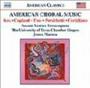 American Choral Music   Mentzer Morrow     Cd