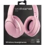 Volkano Odyssey Anc Bluetooth Wireless Headphones Rose Gold