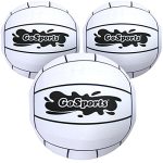 Gosports 12 XL Inflatable Volleyball 3 Pack - Easier Rallies On An Epic Scale For All Skill Levels