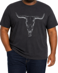 Mens Bull Tee - 10XL Black