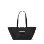 K/nova Small Tote Bag -black/gold