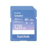 SanDisk Creator Sd Uhs-ii Card 128GB Read Speeds Up To 280MB S Write Speeds Up To 100MB S 4K UHD 6K Video V60