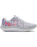 Women's Ua Flow Velociti Wind Przm Running Shoes - Halo Gray 4