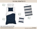 Kids Duvet Set Line Small Arrow Print