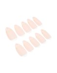 Pink French Tip Floral Art Press On Nails 24-SET