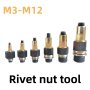 New Pull Rivet Nut Simple Tool Manual Pull Rivet Nut Tool Simple Tool For Thin Iron Sheet Rivet Nuts