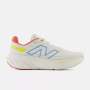 New Balance Woman's Fresh Foam X 1080 V13 - Wide - UK6 / Sea Salt With Coastal Blue And Gulf Red