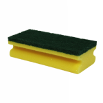 Arcora Pro-sponge Delicate Scourer & Sponge Pad - Yellow-green