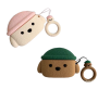 Compatible With Airpods PRO/PRO2 Teddy Dog Earbuds Case Cover 2PCS