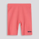 GIRLS Rib Cycle Shorts - 10 Coral