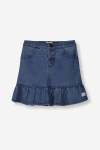 GIRLS Denim Skirt - 10 Mid Wash