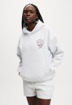 Cotton On Plush Premium Graphic Hoodie - Cloudy Grey Marle heritage Wellness Club