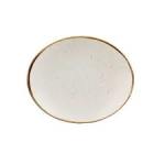 Oval Plate - 19.2CM Set Of 12 - Barley White Chef& 039 S Depot
