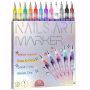 12 Piece 3D Nail Art Pens Set - Diy Nail Art Tools