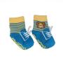 Socks For Boys 0-6 Months - Blue & Yellow Lion
