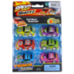 Shot Pull Back Track Racer 6 Pack