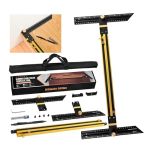 Stair Tread Template Tool Brass black Stair Tread Measuring Tool - Stair Tread Jig - Stair Tread Gauge - Modern Stair Template T