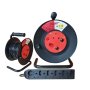 Homepro - 25M Extension Reel + Multiplug Adapter Combo