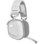 HS80 Rgb Wireless Premium White Headset Spatial Audio 50MM Audio Drivers Omni-directional Microphone - Pc/ Mac/ Playstation