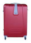 Smte Blue Star 1 Piece Sleek Luggage 20 Red With Keychain