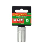 Tork Craft Socket 15X21.8MM 1 2" Crv 12PT