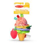 Melissa Ice Cream Take-along Pull Toy
