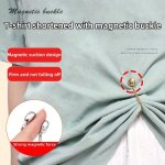 1 3 6 Pieces Super Strong Magnetic Scarf Cuff Pin - Women's Ultimate Hijab Buddy - Seamless Garment Magnet Multi-purpose Round