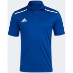Adidas Mens Team Issue Short Sleeve Polo M Royal Blue white