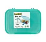 Addis 3 Div Bento Lunch Box