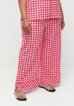 Plus Elasticated Pant With Side Pockets - Red